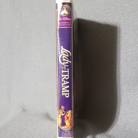 DISNEY Masterpiece Lady and the Tramp VHS with Cover - Picture 8 of 11